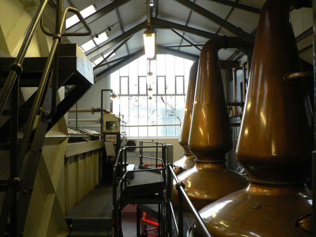 Das Stillhouse der Destillerie Jura. Fotorechte: Gerald Petö