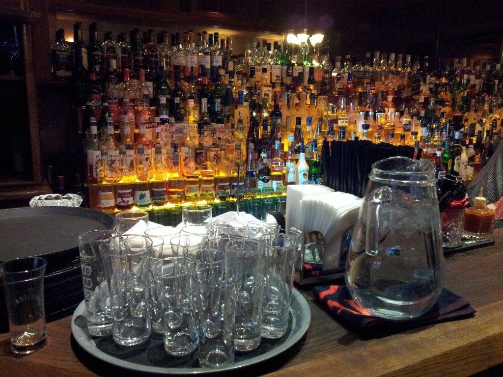 Der passende Rahmen für das Bourbon Tasting - die Kruger's Bar in Wien