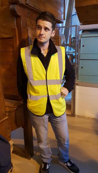 Unser Guide Raymond Tibbs
