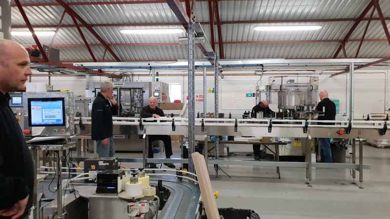 Befüllung und Verpackung