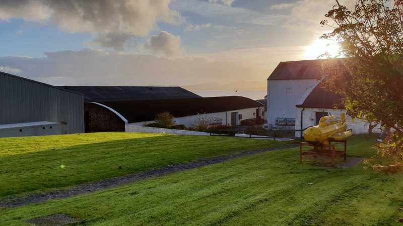 Die Sonne über Bruichladdich