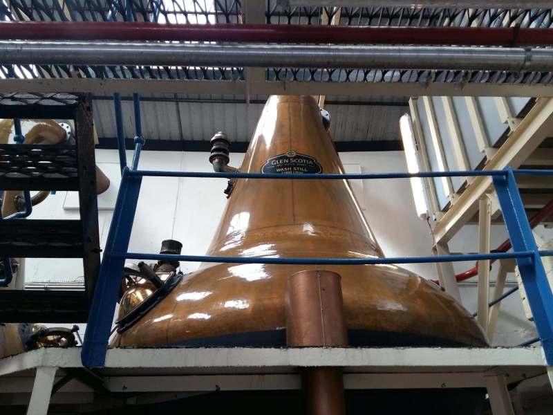 Die Brennerei Glen Scotia