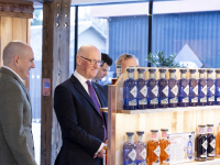 Luss Distillery , First Minister.

Photograph by Martin Shields 
Tel 07572 457000
www.martinshields.com
© Martin Shields