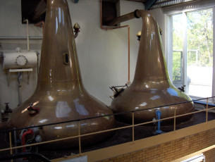 Die Stills der Destillerie Aberlour