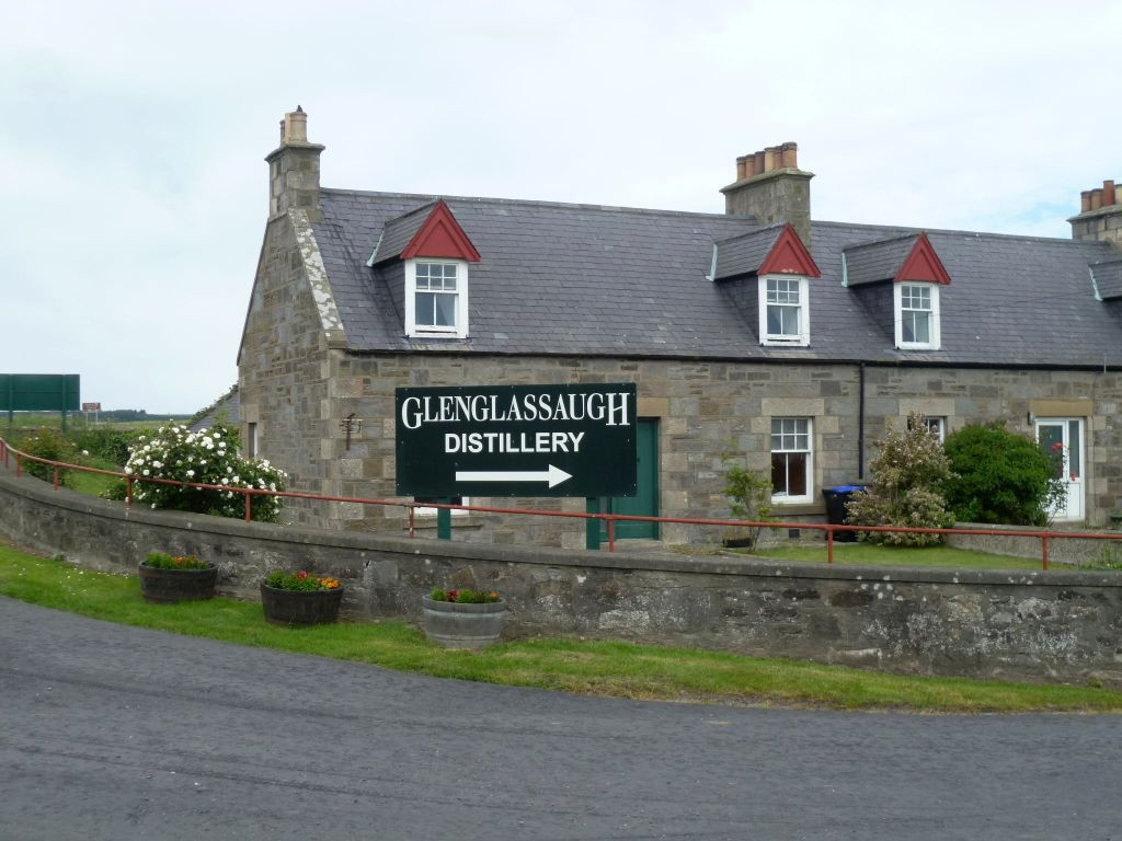 Der Eingang zu Glenglassaugh