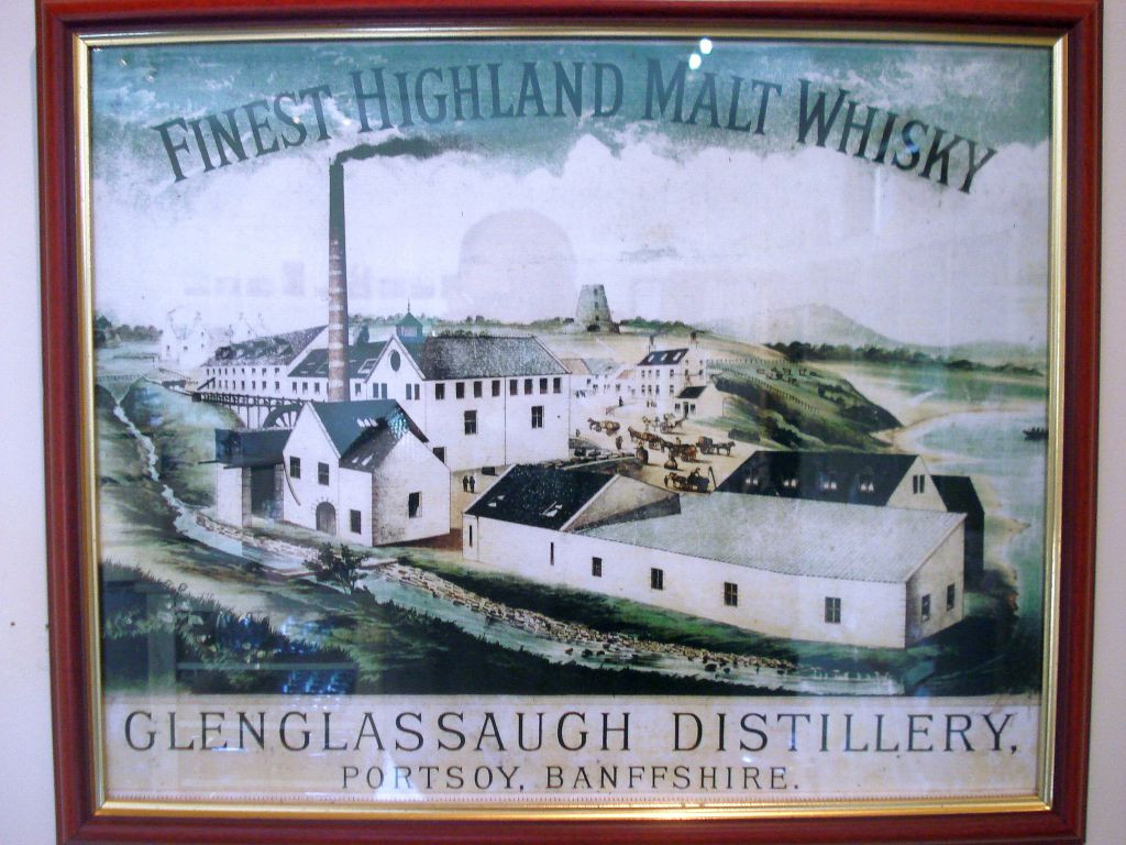 Glenglassaugh auf einem alten Bild