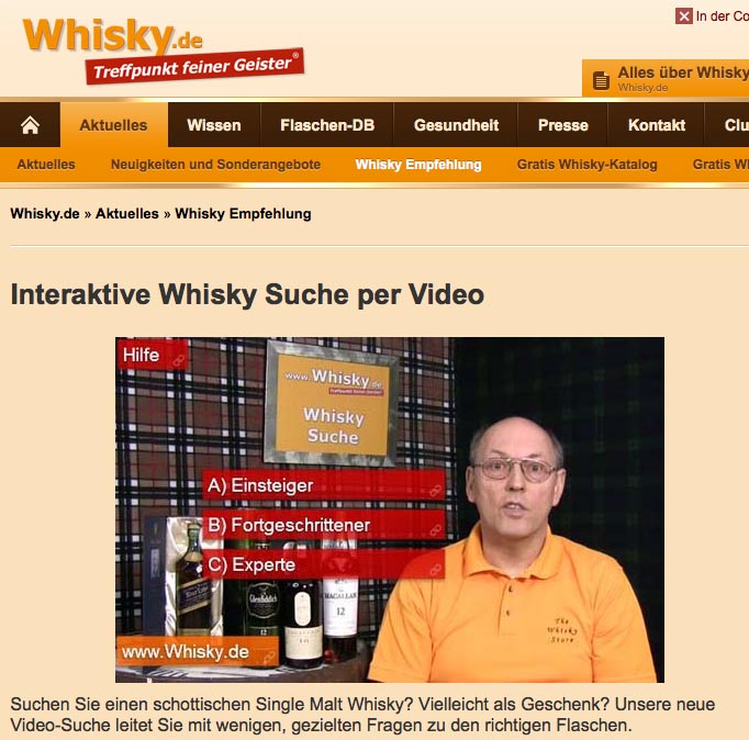 Whisky.de kauft whiskyexperts.de (incl. .at, .net, .com, .org)