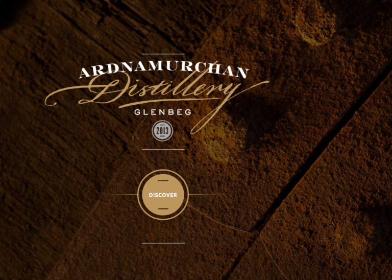 Ardnamurchan Distillery Website online