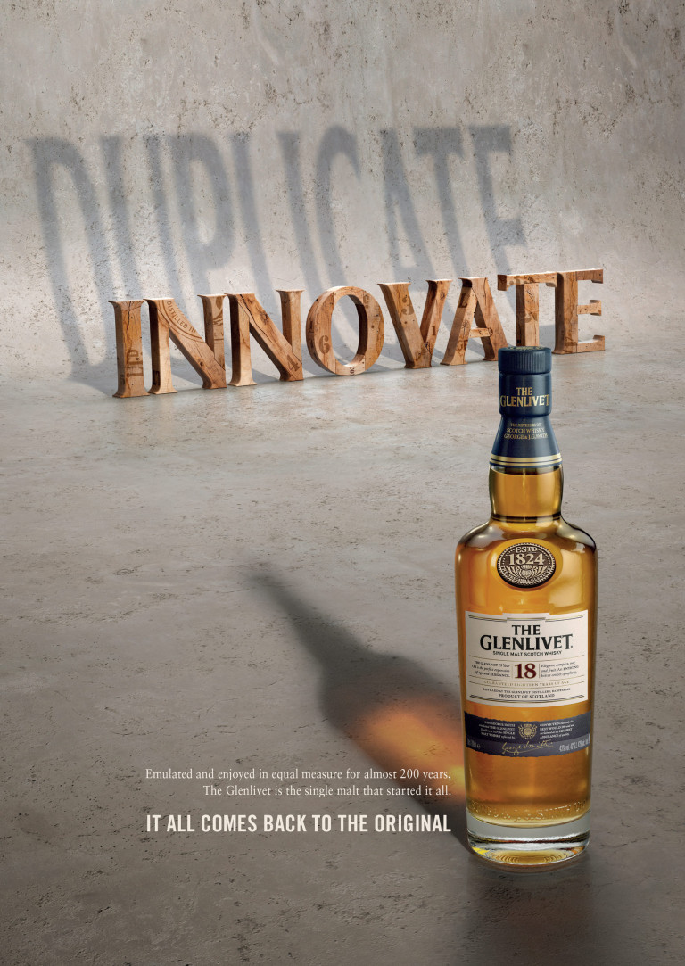 Whisky im Bild: Neue weltweite Markenkampagne für Glenlivet