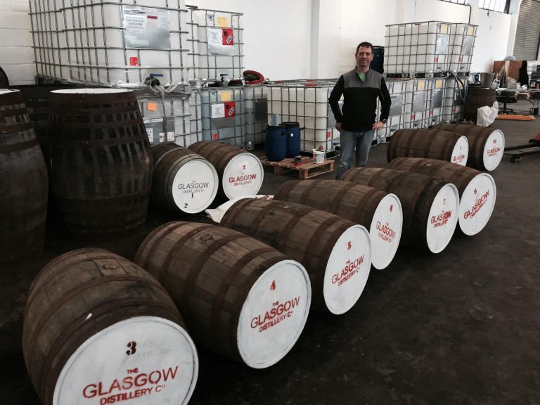 Whisky im Bild: Die ersten Fässer der Glasgow Distillery