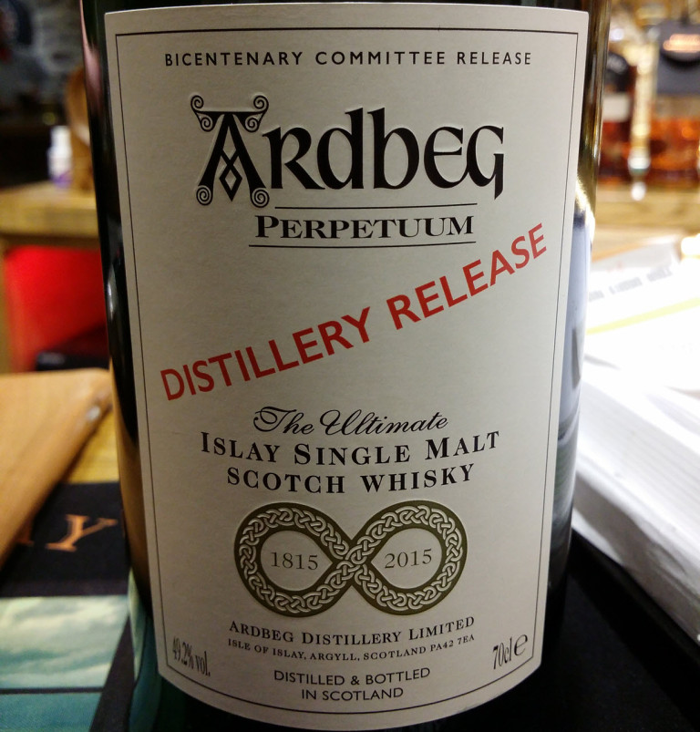 Ardbeg Perpetuum Distillery Release – erste Tasting Notes