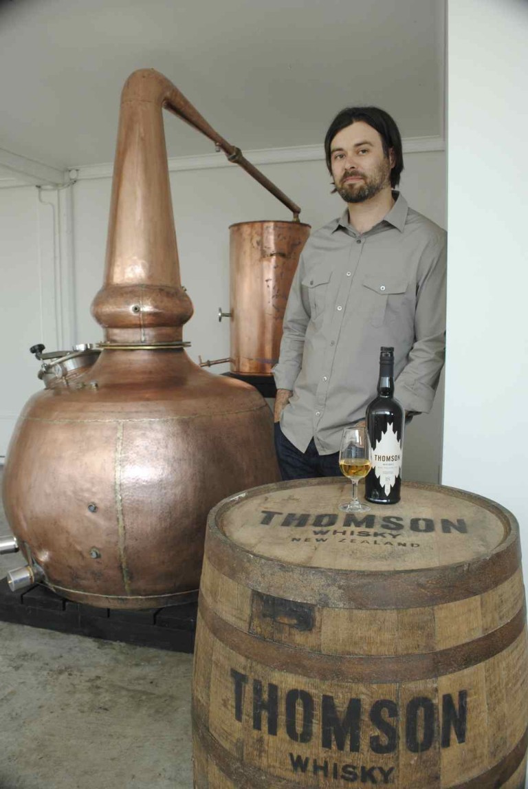 Bericht über die Thomson Whisky Distillery in Neuseeland