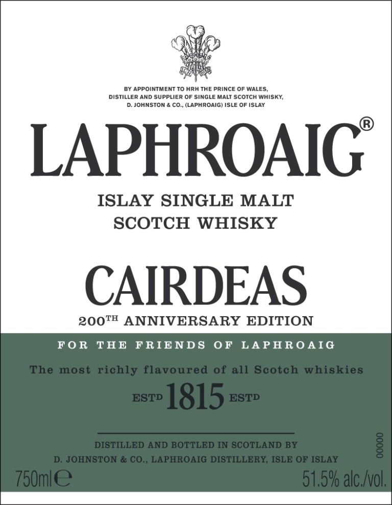 Laphroaig Cairdeas 2015 in den USA im freien Verkauf