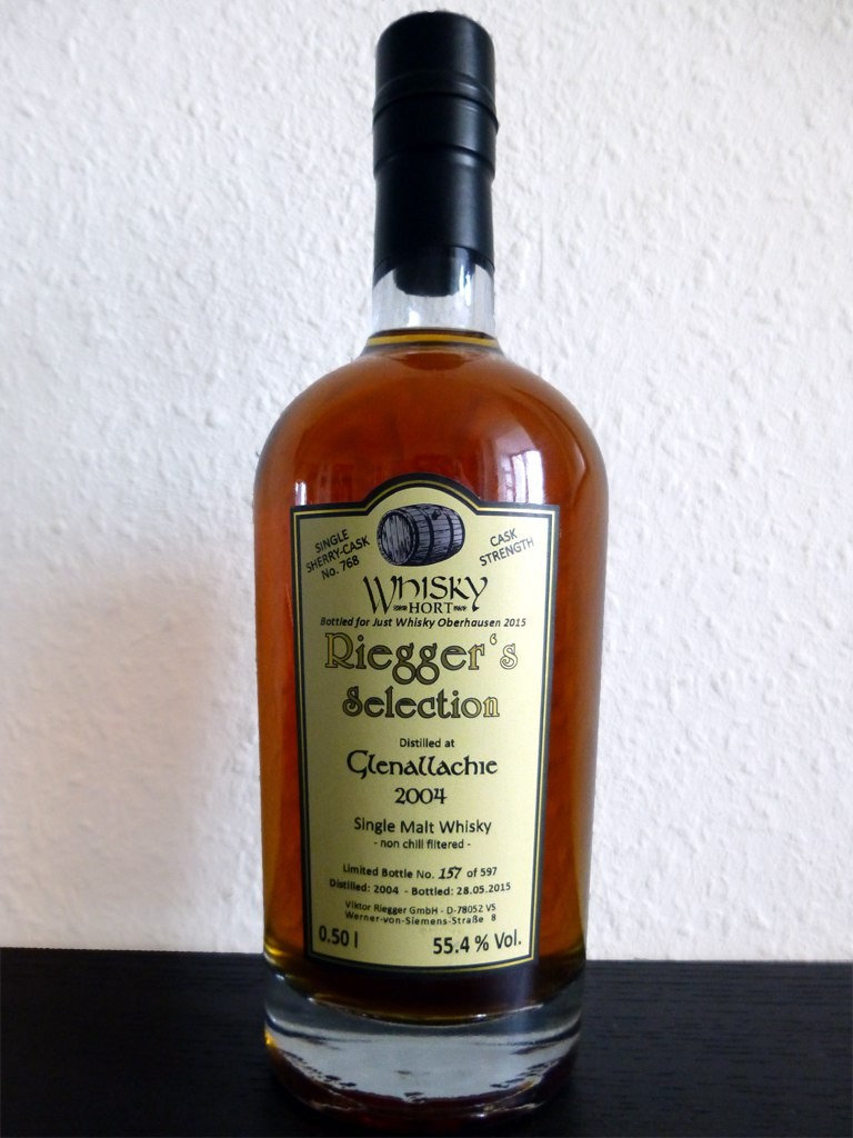 Wir verkosten: Glenallachie Whiskyhort bottled for Just Whisky Oberhausen 2015