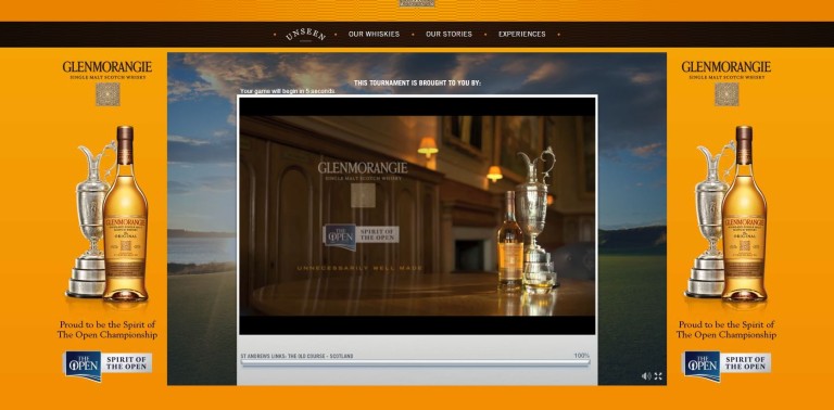 Glenmorangie: Online Golf spielen und Golfreise gewinnen