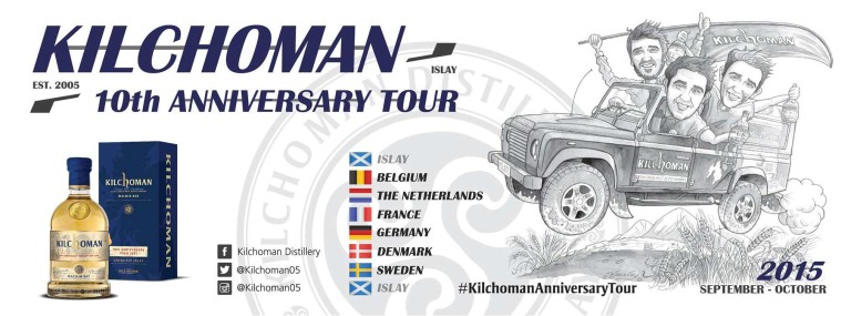 Daten der Kilchoman 10th Anniversary Tour