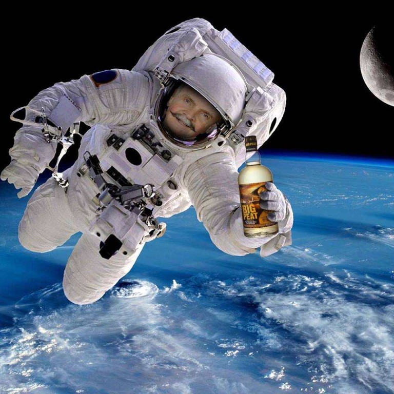 Whisky im Bild: Douglas Laing & Co. will Fred Laing in den Weltraum schießen