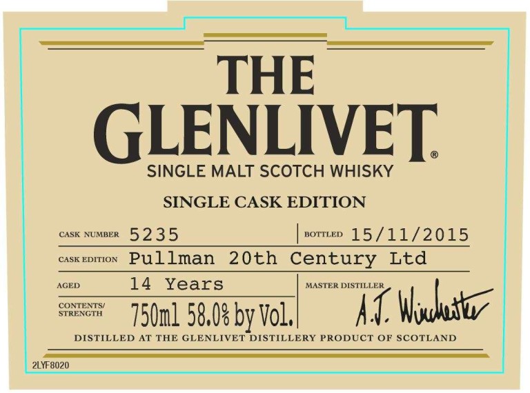 Neue Single Casks von Glenlivet? The Pullman Series