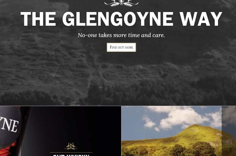 Glengoyne: Neue Webiste