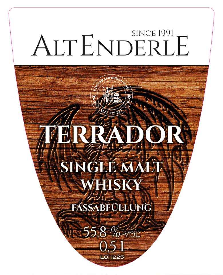 PR: Neu ab 10. 12. – Alt Enderle Terrador Single Malt Whisky (mit Tasting Notes)