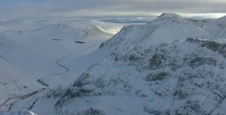Video: Schottland in noch mehr Schnee