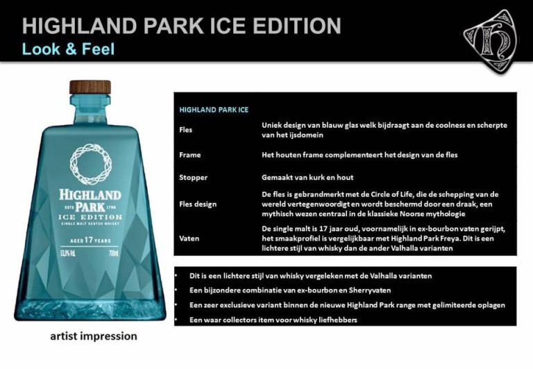 Whisky im Bild: Highland Park Ice Edition – sieht sie so aus?