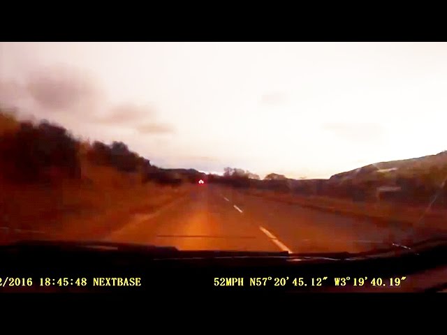 Video: 29. 2. 2016 – Meteor explodiert über Schottland