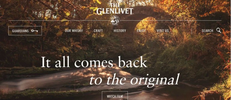 The Glenlivet: Neuer Webauftritt