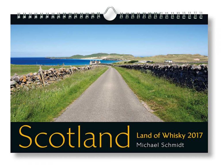 Reminder: Jetzt drei DIN A4 Bildkalender „Land of Whisky 2017“ gewinnen!