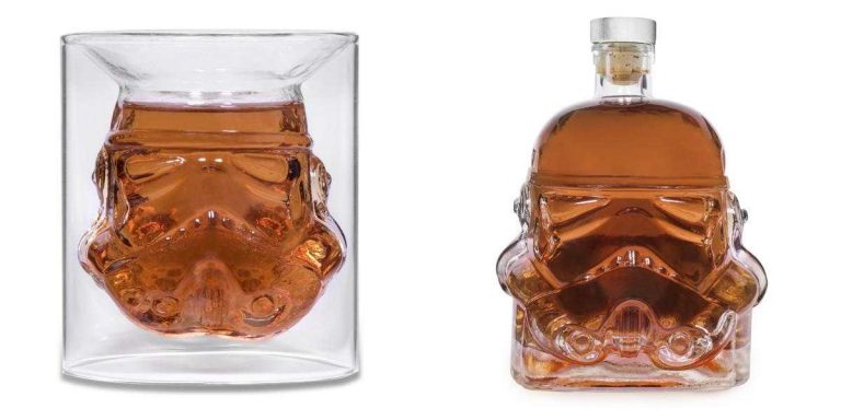 Whisky im Bild: Stormtrooper Decanter und Glas