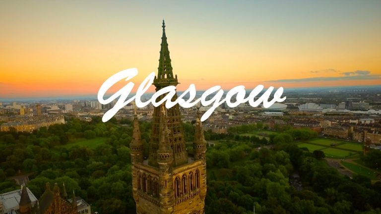 Video: Glasgow aus der Luft