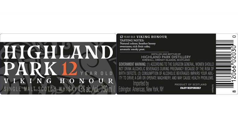 Neu in der TTB-Datenbank: Highland Park 12yo Viking Honour