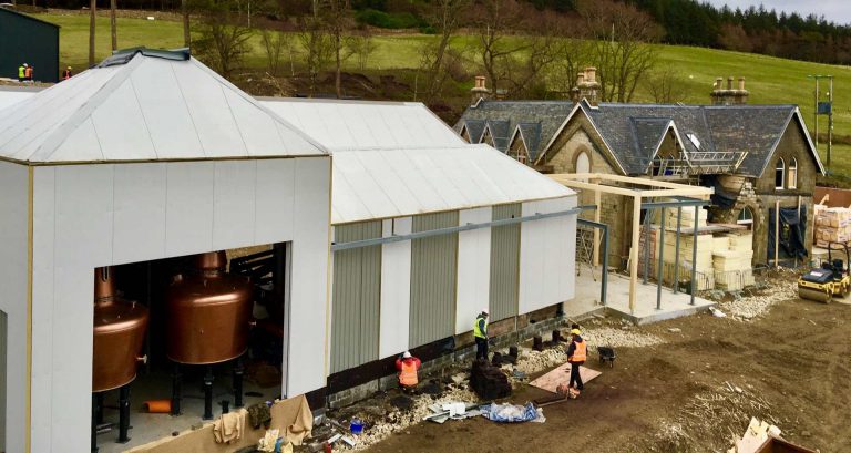 Whisky im Bild: Fortschritt bei der Raasay Distillery