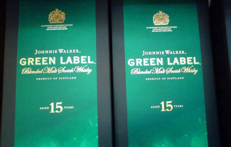 Serge verkostet: Green Label und andere Blended Malts