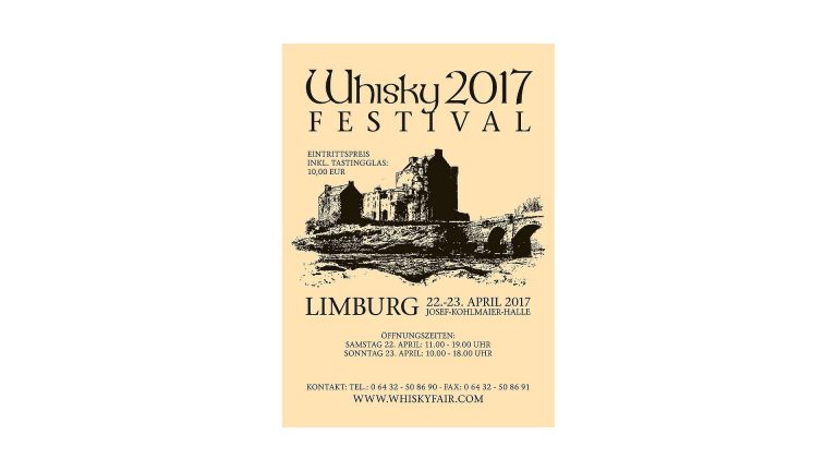 PR: „Whisky 2017 Festival“ in Limburg an der Lahn – Das Festival der Sinne