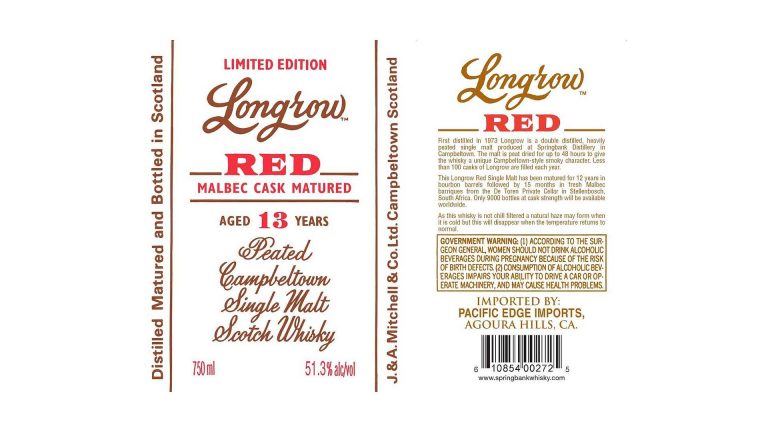 Whisky im Bild: Longrow Red 13yo Malbec Casks