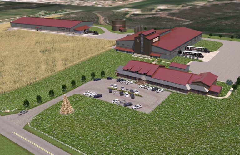 Spatenstich für neue Templeton Rye Distillery in Iowa