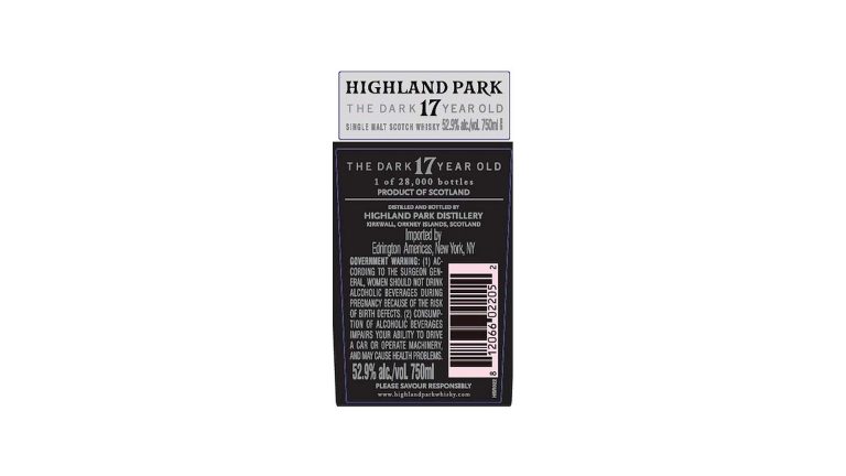 Neu in der TTB-Datenbank: Highland Park The Dark 17yo
