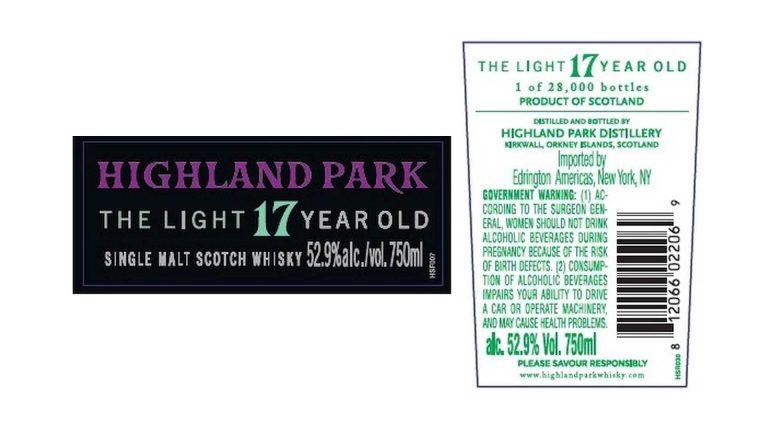 Neu in der TTB-Datenbank: Highland Park The Light 17yo