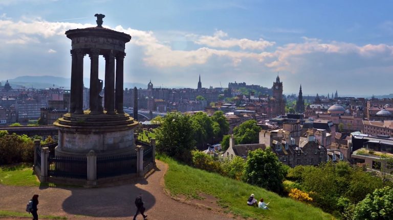 Video: Edinburgh in Zeitraffer (2 Teile)