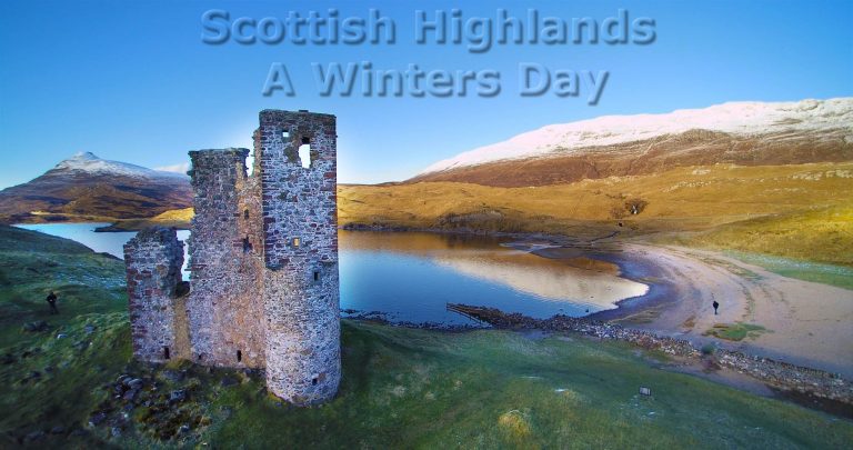 Video: Ein Wintertag in den schottischen Highlands (Drone)
