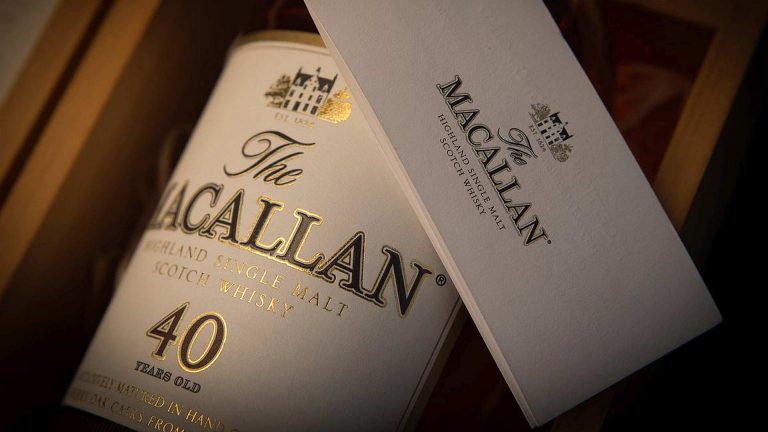 The Macallan 40yo Release 2017 geht auch in Verkaufsverlosung