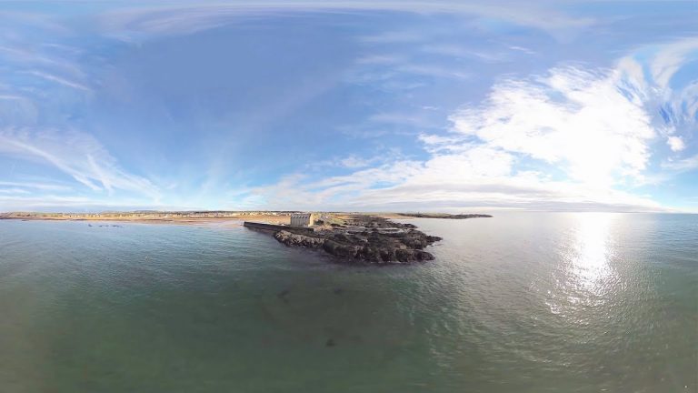 360° 4K Video: Fischerdörfer an der Küste von Fife
