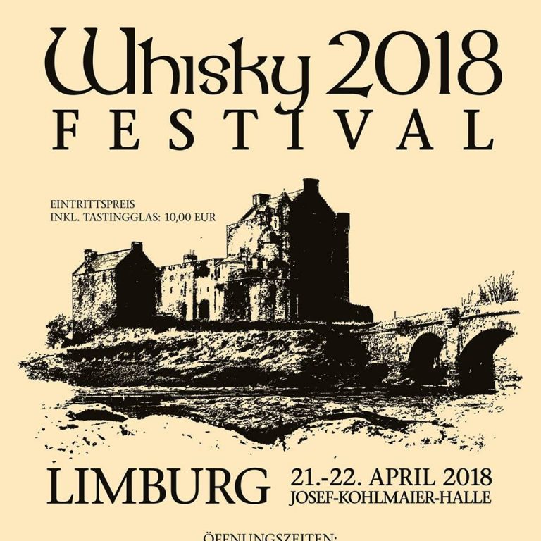 PR: „Whisky 2018 Festival“ in Limburg an der Lahn  – Das Festival der Sinne –