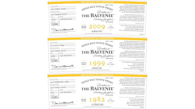 TTB-Datenbank: The Balvenie DCS Compendium Chapter 4 nun komplett