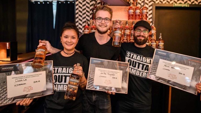PR: Auchentoshan „The New Malt Order“ 2018: Drei Sieger in Cocktail-Competition