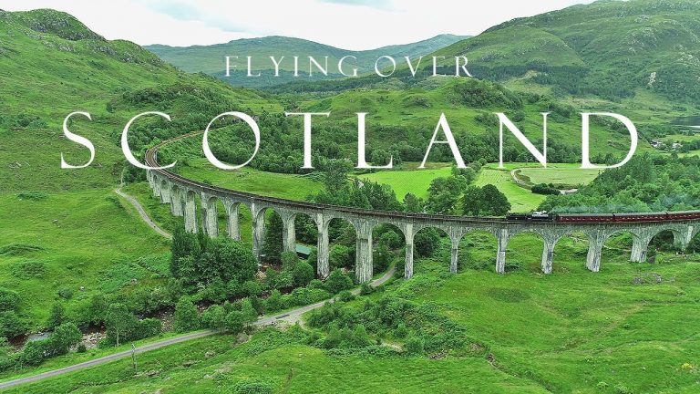 Video: Flying over Scotland (4k)