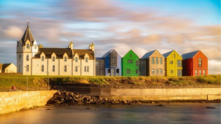 Whisky im Bild: Die Schönheit Schottlands – Bunte Häuser