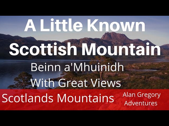 Video: Beinn a Mhuinidh, Loch Maree und Slioch