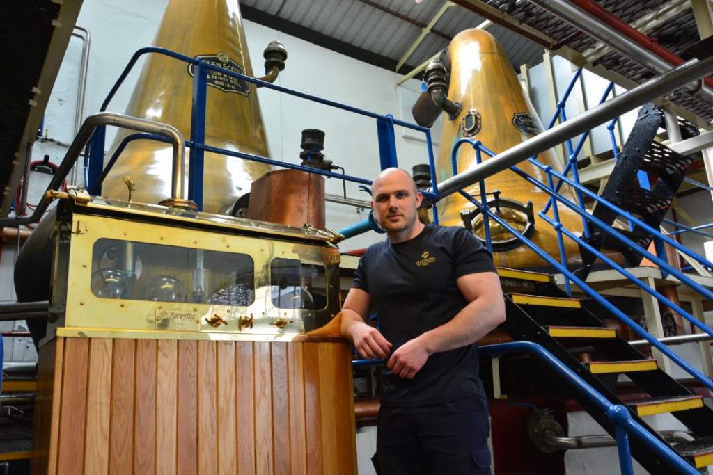 Sean McGeachy Stillman bei Glen Scotia